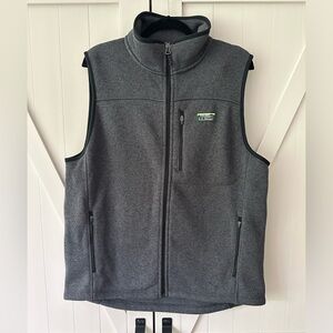 Men’s L.L. Bean gray vest, medium